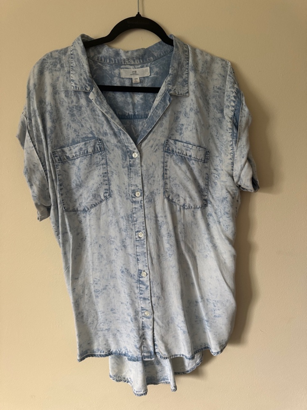 Thread & Supply Light Blue Washed Shirt